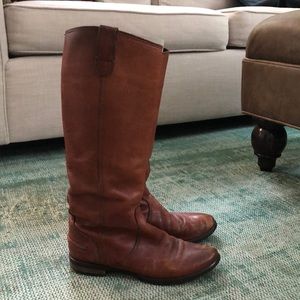 Madewell, tall brown boots, size 7.